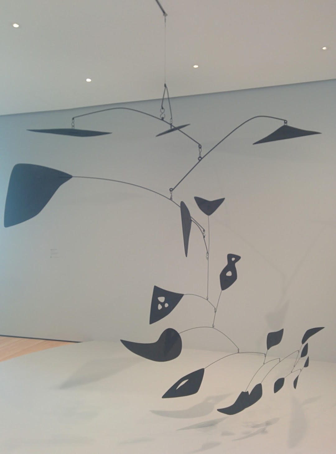 There was another, larger mobile hanging in the lobby.